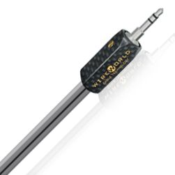 Nano-Platinum Eclipse high end audiophile Mini Jack Cable, carbon fiber, best, portable, 3.5mm